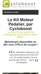 Mobile Screenshot of kit-moteur-pedalier.com